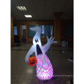 Inflatable white Ghost Pumpkin for Halloween decoration